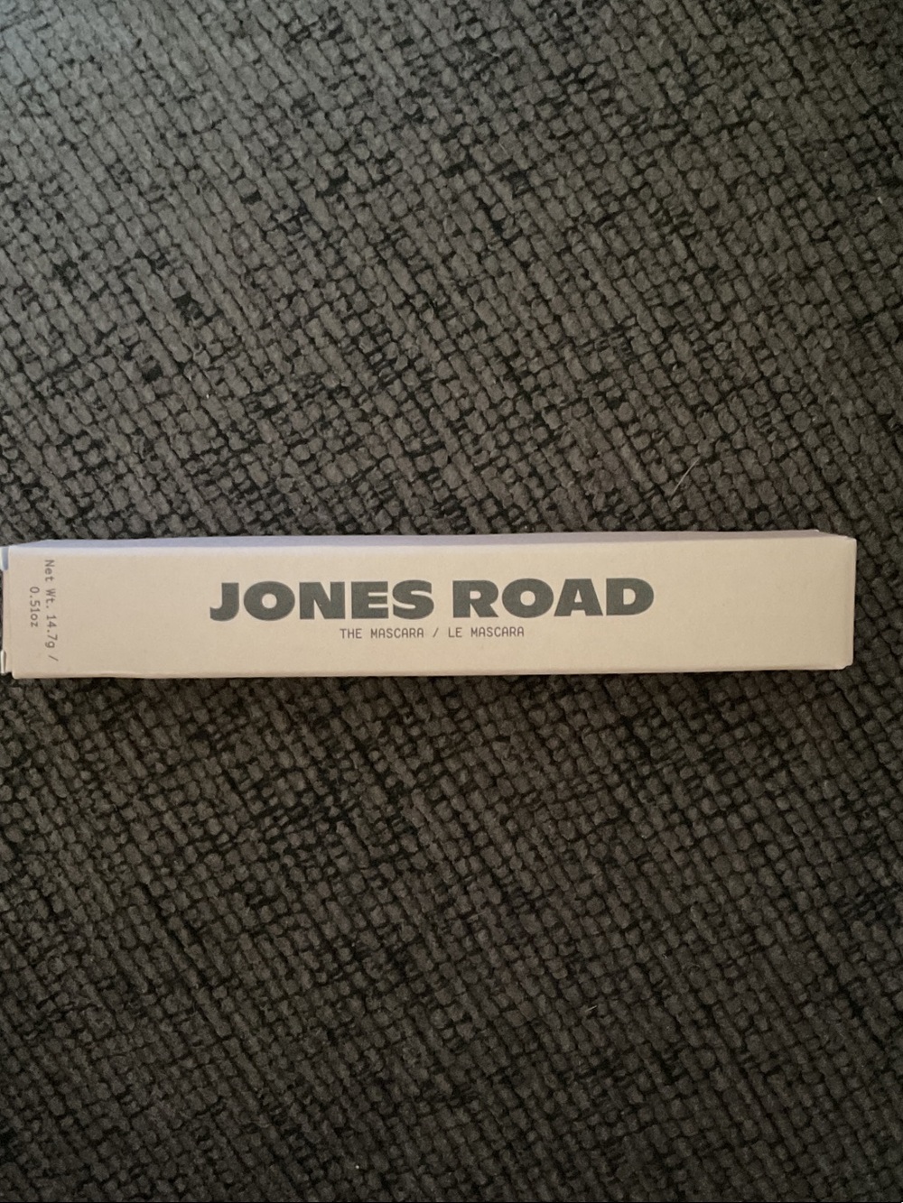 Jones Road Mascara in White Box with Gray Logo
